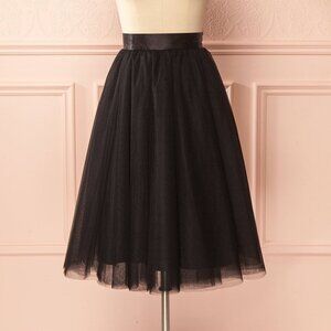 Black Tulle Skirt | Size S